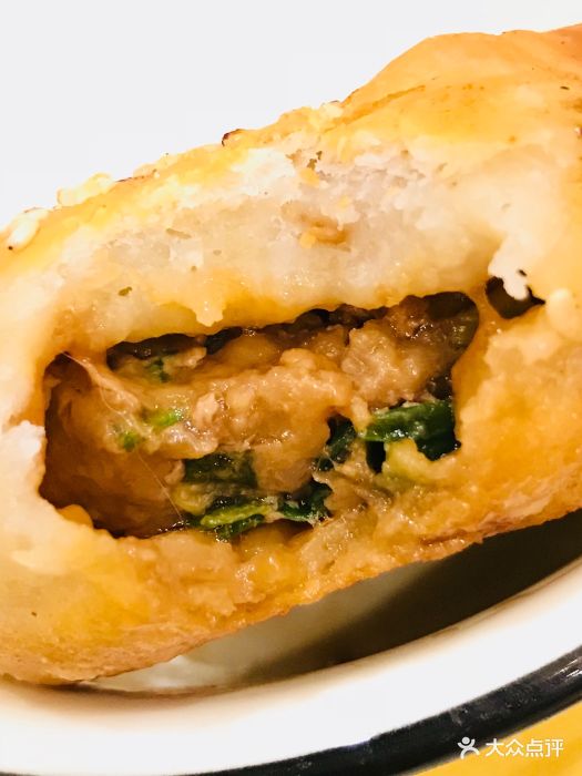 牟平路店)-鲜肉塌饼-菜-鲜肉塌饼图片-上海美食-大众点评网