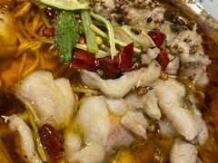 江鱼做水煮鱼-渝信川菜(工体店)