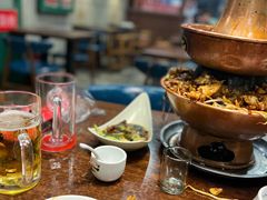 特色牛蛙锅-超越炭火牛蛙火锅鸡(河东店)