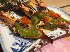 罗勒焗黑虎虾-花潮料理艺食馆(世欧广场店)