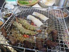 烤虾鱿鱼拼盘-釜山火炉·海鲜烤肉(紫藤路店)