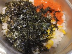 蟹鱼籽拌饭-猪啊牛呀羊啊铜盘烤肉(正大广场店)