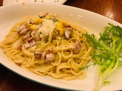 生奶油培根意大利面-玛格萝妮比萨屋(四平店)