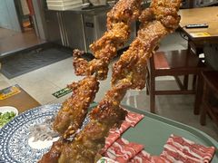 烤羊肉串-北京老门框爆肚涮肉馆(凤城六路店)