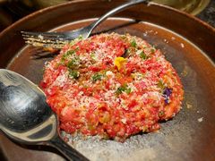 澳洲和牛韃靼生牛肉-老乾杯和牛烧肉(王府中环店)