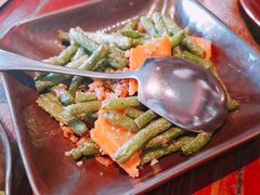 虾酱炒四季豆-花马天堂云南餐厅 Lost Heaven(外滩店)