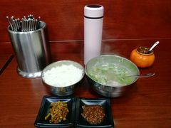 -吉林延边牛肉汤饭，大冷面