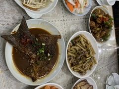 红烧划水-天乐农家鱼头王(天目湖店)