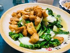 油渣青菜-富临轩私房菜(集庆门大街店)