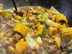 豆角土豆炖排骨-妈妈家铁锅炖(景诚园综合楼店)
