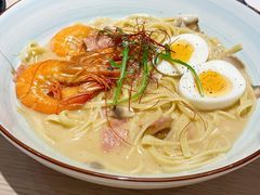 大虾牛肝菌绘扁面-卡朋西餐(悦汇城店)