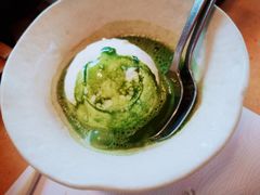 抹茶浇冰淇淋-蟹道乐(道顿堀本店)