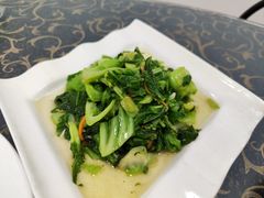 盖菜炒虾米-梅子大排档
