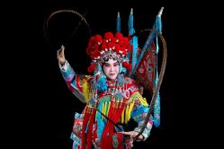 -胭脂猫京剧摄影