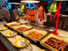 自助取餐区-帝企鹅自助餐厅•儿童岛•真企鹅(长隆企鹅酒店)