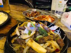 铁板烤牛肉-首尔大排档