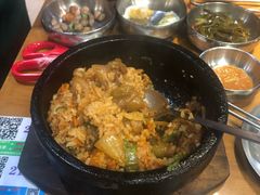 五花肉石锅拌饭-老炉家木炭烤肉(长江国际店)