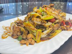 京葱爆羊肉-清真·安乐园菜馆(茶南店)