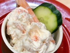 竹筒虾虾色拉寿司-KURA寿司(金阁寺店)