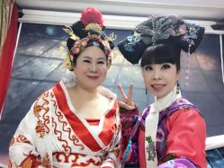 -后宫·古装汉服京剧儿童亲子全家福摄影