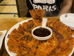 泡菜饼-喇喇排骨火锅·传统韩式脊骨汤(望京西园总店)
