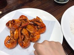 干煎美极罗氏虾-猪肉婆私房菜(华侨城店)