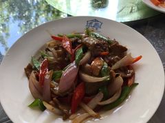 小炒牦牛肉-玉水寨丽江源餐厅