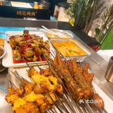 推荐点这个油饼,上面的蘸料不要太好吃