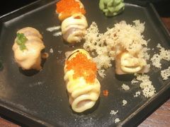 火炙三文鱼寿司四味-鸟鹏烧鸟居酒屋(熙龙湾店)