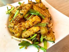 干锅土豆丝-缘生态云南菜·野生菌庭院餐厅(华侨城店)