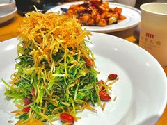 巧拌豆苗-四季民福烤鸭店(前门廊房二条店)