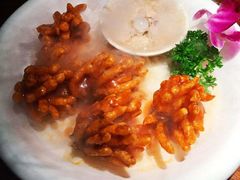 戈壁滩上的菊花鱼-楼兰新疆主题餐厅(苏州中心店)