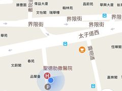 醫院位置地圖-圣德肋撒医院