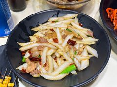 芽白梗子炒肉-聚味瞿记·龙虾堂(天元店)