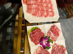 精选锡盟高钙羊肉-京门老爆三·铜锅涮肉 爆肚(望京店)