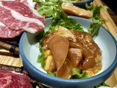 -明洞阿姨·韩式酱蟹烤肉·创意料理(三元桥店)