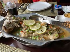 青柠汁蒸桂鱼-食肆&Fourteen(武林夜市店)