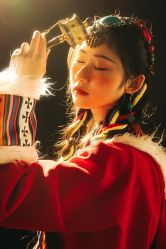 -虞美人汉服摄影