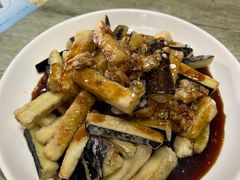蛤蜊肉拌茄子-华春餐馆(鱼山路店)