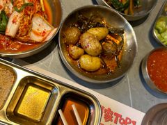 -草家酱蟹炭火烤肉店(珲春南路一店)