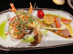 香焗龙虾配自制黑松露酱-上海苏宁宝丽嘉酒店·Cafe Bellagio西餐厅