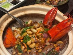 波士顿龙虾九层塔牛肉焗-玖五京菜(杭州城北万象城店)