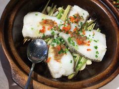 陈年菜脯啫鳕鱼-鲜潮里·粤式大排档
