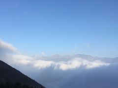 上山路上-太子岭滑雪场