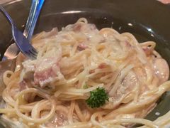 奶油培根面-SISTERS BAR RESTAURANT川意酒馆(嘉善老市H楼店)