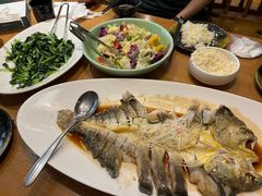 -海派美食·家宴海鲜青岛菜·石锅鲽鱼头(东方城店)