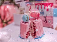 火烈鸟红丝绒蛋糕-随心小姐