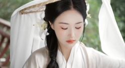 -虞美人汉服摄影