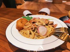 黑松露培根意粉-瞄一喵猫咖(格力海岸店)