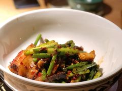 蒜薹炒腊肉-吃饭皇帝大(解放西路店)